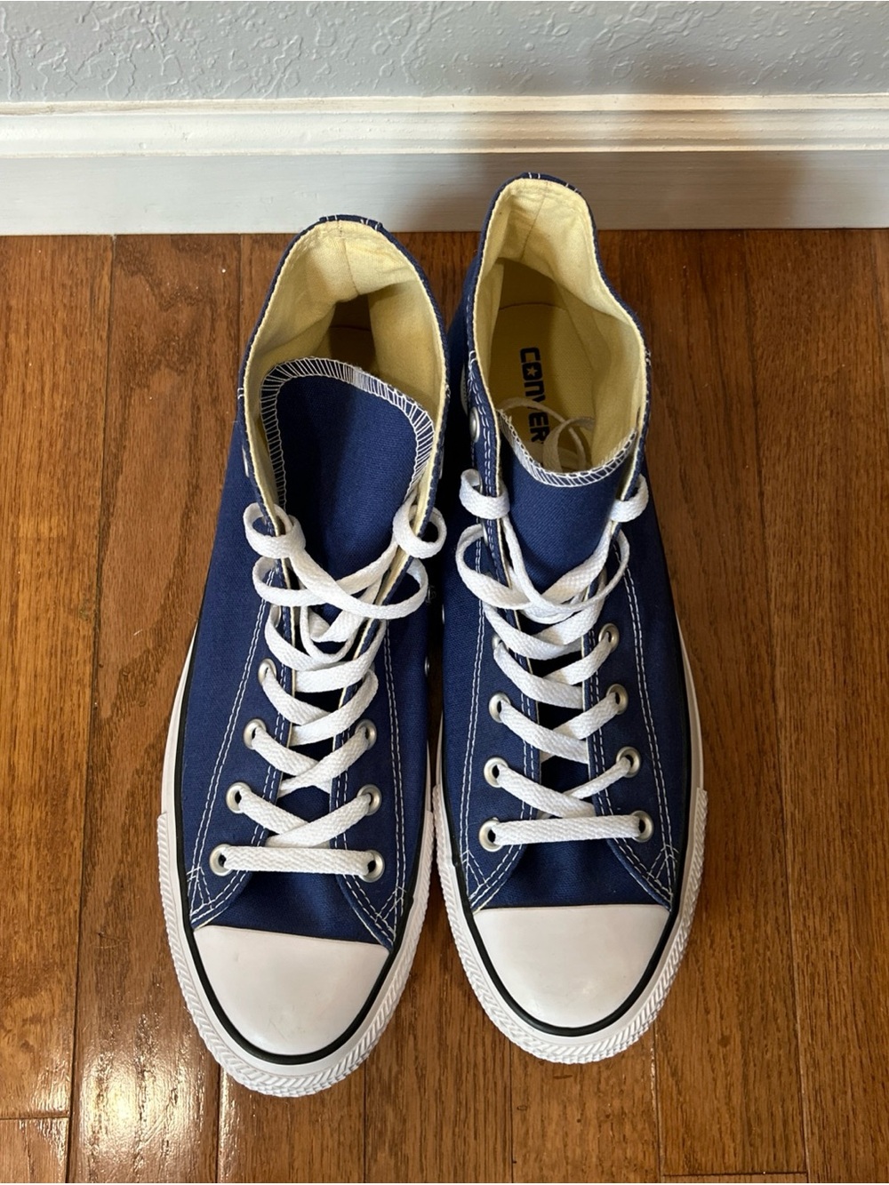 Converse Chuck Taylor Sneakers High Top Shoes Men’s Size 11 Blue - Picture 3 of 11